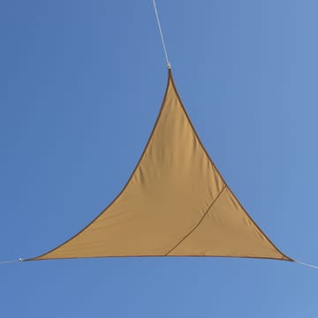 Solsegel 5 x 5 x 5m | Trekantig | Beige - Utemöbler - Solskydd - Solsegel