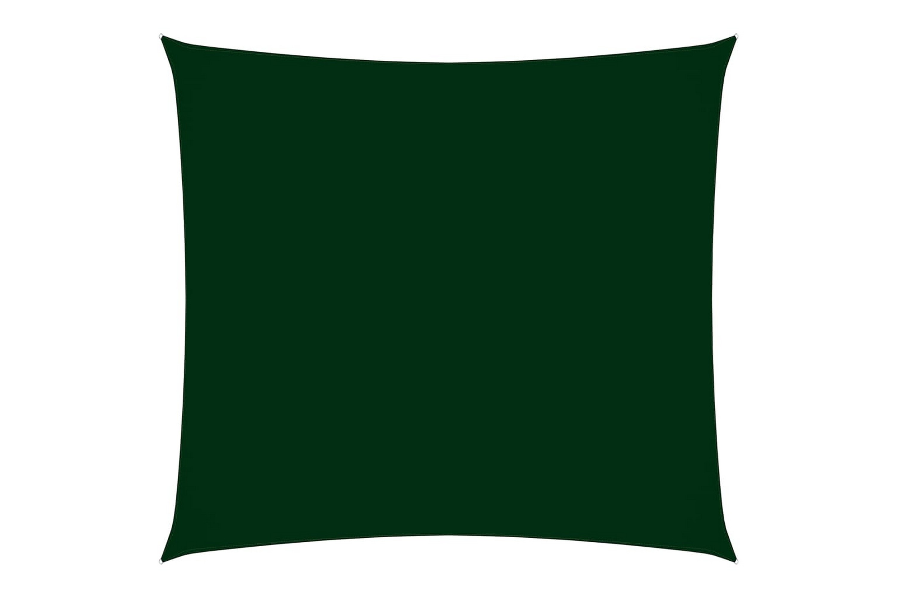 Solsegel oxfordtyg fyrkantigt 3×3 m mörkgrön – Grön