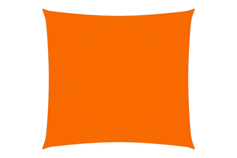 Solsegel oxfordtyg fyrkantigt 6x6 m orange - Orange - Utemöbler - Solskydd - Solsegel