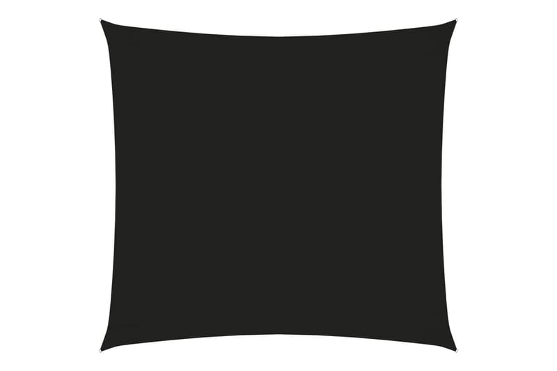 Solsegel oxfordtyg rektangulärt 2,5x3 m svart - Svart - Utemöbler - Solskydd - Solsegel