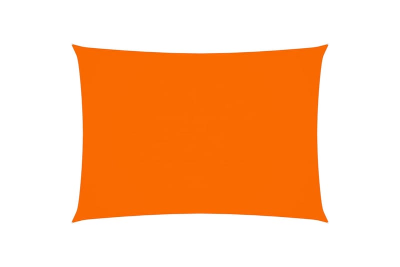 Solsegel oxfordtyg rektangulärt 2,5x4 m orange - Orange - Utemöbler - Solskydd - Solsegel