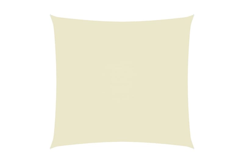Solsegel oxfordtyg rektangulärt 2x2,5 m gräddvit - Vit - Utemöbler - Solskydd - Solsegel