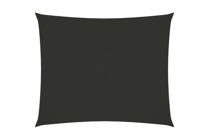 Solsegel oxfordtyg rektangulärt 2x3 m antracit - Grå - Utemöbler - Solskydd - Solsegel