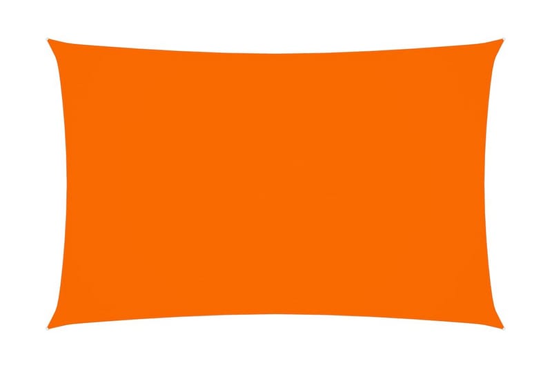 Solsegel oxfordtyg rektangulärt 4x7 m orange - Orange - Utemöbler - Solskydd - Solsegel