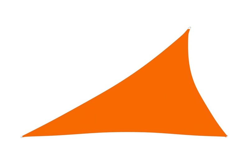 Solsegel oxfordtyg trekantigt 3x4x5 m orange - Orange - Utemöbler - Solskydd - Solsegel
