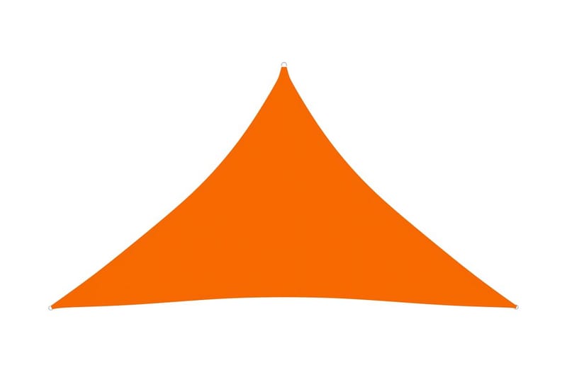 Solsegel oxfordtyg trekantigt 4x4x5,8 m orange - Orange - Utemöbler - Solskydd - Solsegel