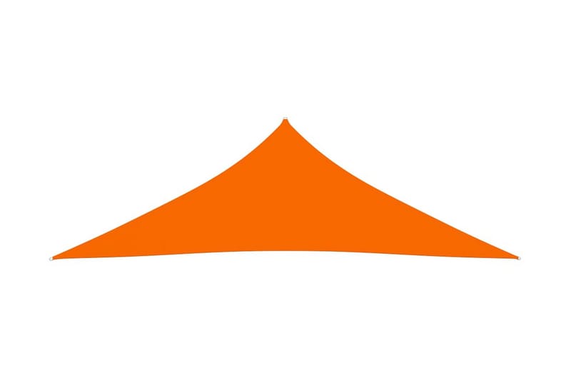 Solsegel oxfordtyg trekantigt 4x4x5,8 m orange - Orange - Utemöbler - Solskydd - Solsegel
