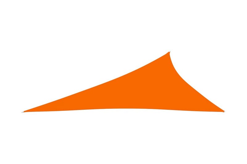 Solsegel oxfordtyg trekantigt 4x5x6,4 m orange - Orange - Utemöbler - Solskydd - Solsegel