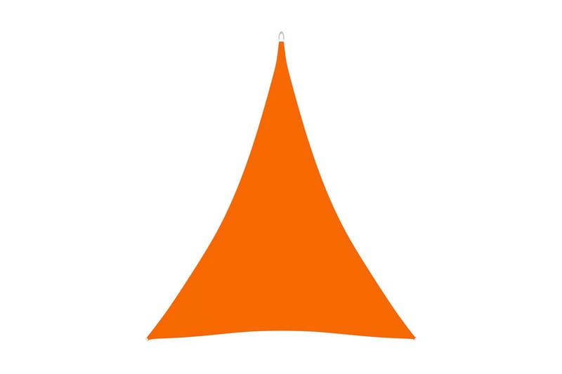 Solsegel oxfordtyg trekantigt 5x6x6 m orange - Orange - Utemöbler - Solskydd - Solsegel