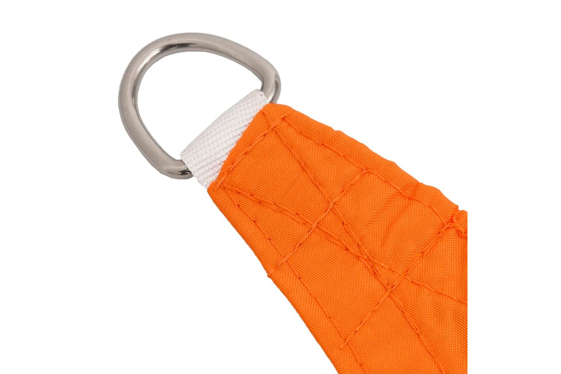 Solsegel oxfordtyg trekantigt 5x6x6 m orange - Orange - Utemöbler - Solskydd - Solsegel