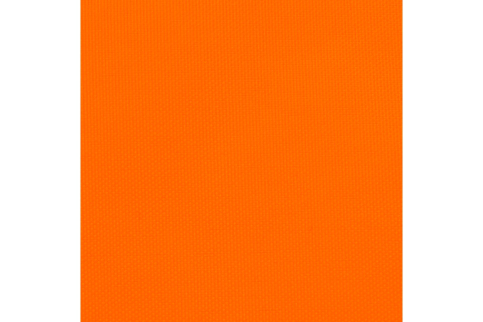 Solsegel oxfordtyg trekantigt 5x6x6 m orange - Orange - Utemöbler - Solskydd - Solsegel