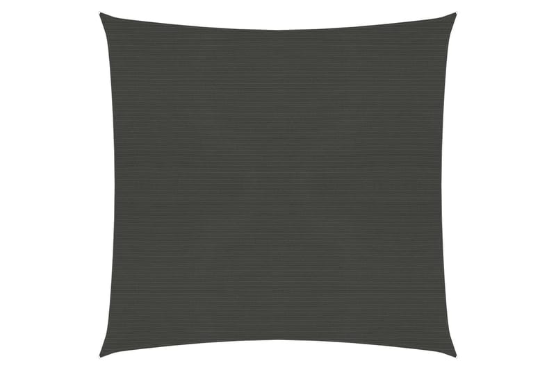 Solsegel 160 g/m² antracit 2,5x2,5 m HDPE - Grå - Utemöbler - Solskydd - Solsegel