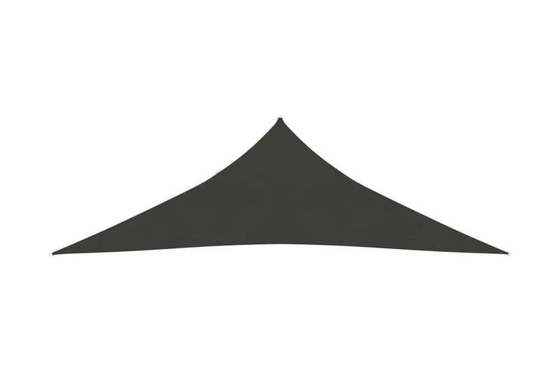 Solsegel 160 g/m² antracit 3x3x3 m HDPE - Antracit - Utemöbler - Solskydd - Solsegel
