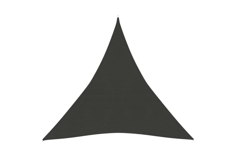 Solsegel 160 g/m² antracit 3x3x3 m HDPE - Antracit - Utemöbler - Solskydd - Solsegel