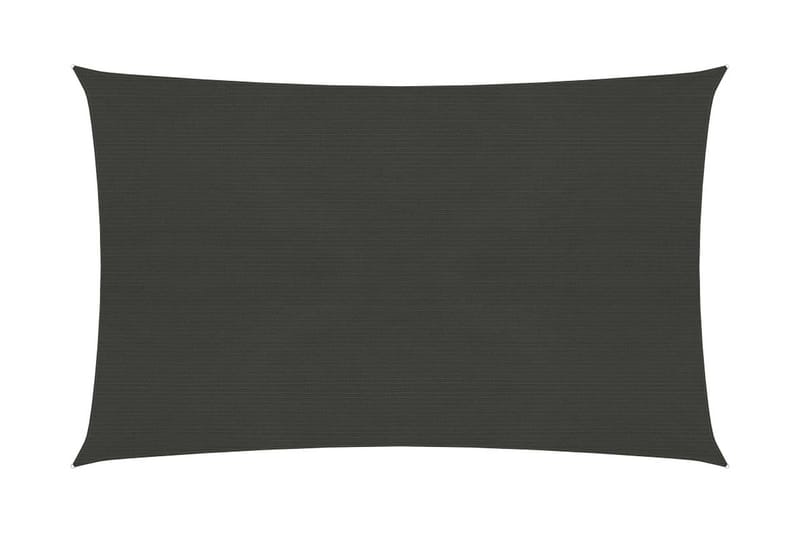 Solsegel 160 g/m² antracit 3x4,5 m HDPE - Antracit - Utemöbler - Solskydd - Solsegel