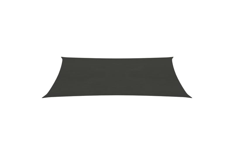 Solsegel 160 g/m² antracit 3x6 m HDPE - Grå - Utemöbler - Solskydd - Solsegel