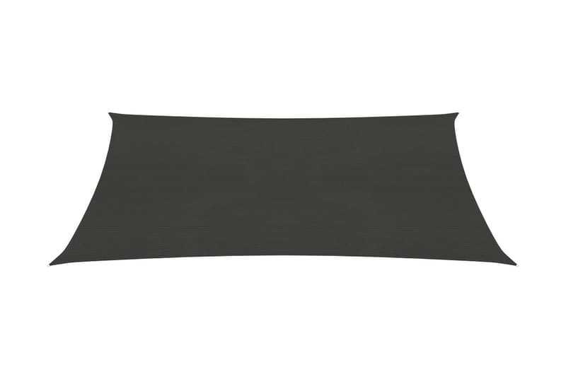 Solsegel 160 g/m² antracit 4x5 m HDPE - Grå - Utemöbler - Solskydd - Solsegel
