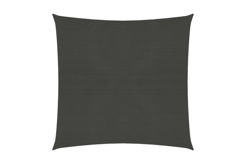 Solsegel 160 g/m² antracit 5x5 m HDPE - Grå - Utemöbler - Solskydd - Solsegel