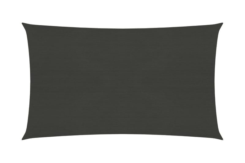 Solsegel 160 g/m² antracit 5x7 m HDPE - Grå - Utemöbler - Solskydd - Solsegel