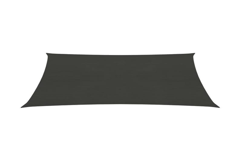 Solsegel 160 g/m² antracit 6x8 m HDPE - Antracit - Utemöbler - Solskydd - Solsegel