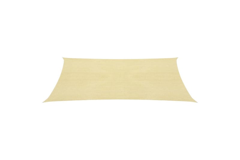 Solsegel 160 g/m² beige 2,5x2,5 m HDPE - Beige - Utemöbler - Solskydd - Solsegel