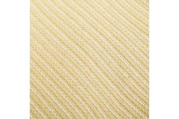 Solsegel 160 g/m² beige 2,5x3 m HDPE - Beige - Utemöbler - Solskydd - Solsegel