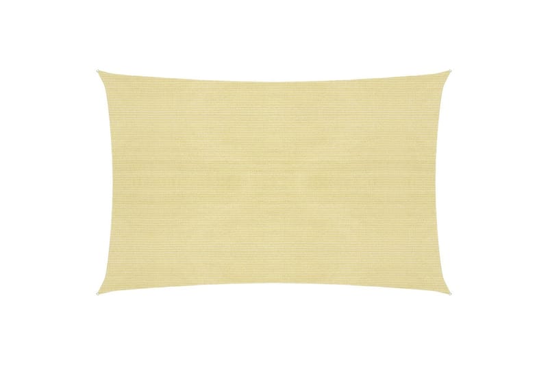 Solsegel 160 g/m² beige 2,5x4 m HDPE - Beige - Solsegel