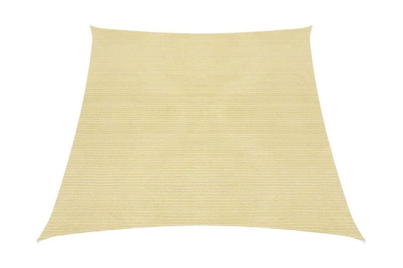 Solsegel 160 g/m² beige 3/4x3 m HDPE - Beige - Utemöbler - Solskydd - Solsegel