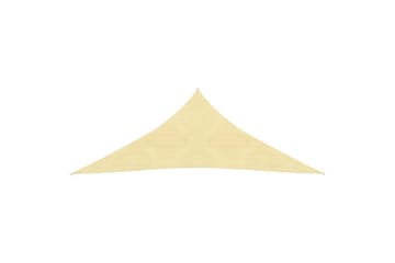 Solsegel 160 g/m² beige 4,5x4,5x4,5 m HDPE