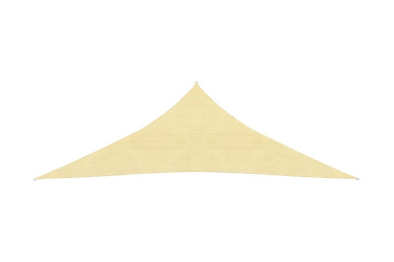 Solsegel 160 g/m² beige 5x5x6 m HDPE - Beige - Solsegel