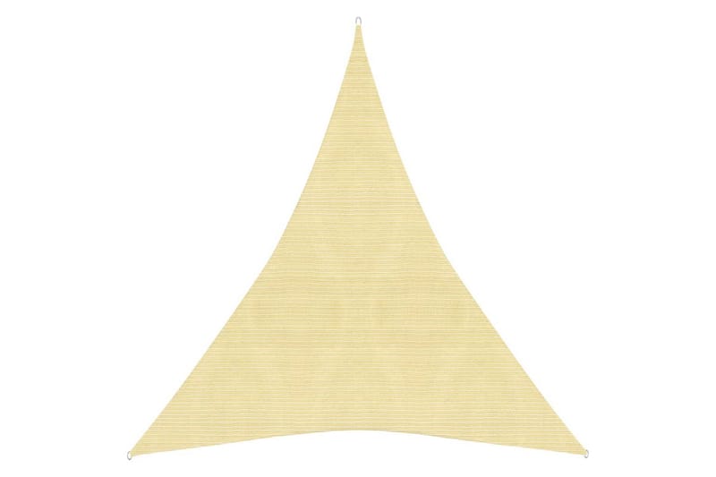 Solsegel 160 g/m² beige 5x6x6 m HDPE - Beige - Utemöbler - Solskydd - Solsegel
