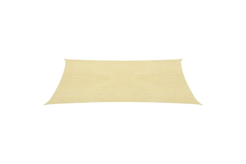 Solsegel 160 g/m² beige 5x8 m HDPE - Beige - Utemöbler - Solskydd - Solsegel