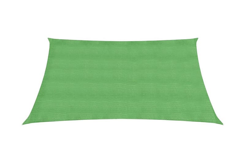 Solsegel 160 g/m² ljusgrön 3/4x2 m HDPE - Ljusgrön - Utemöbler - Solskydd - Solsegel