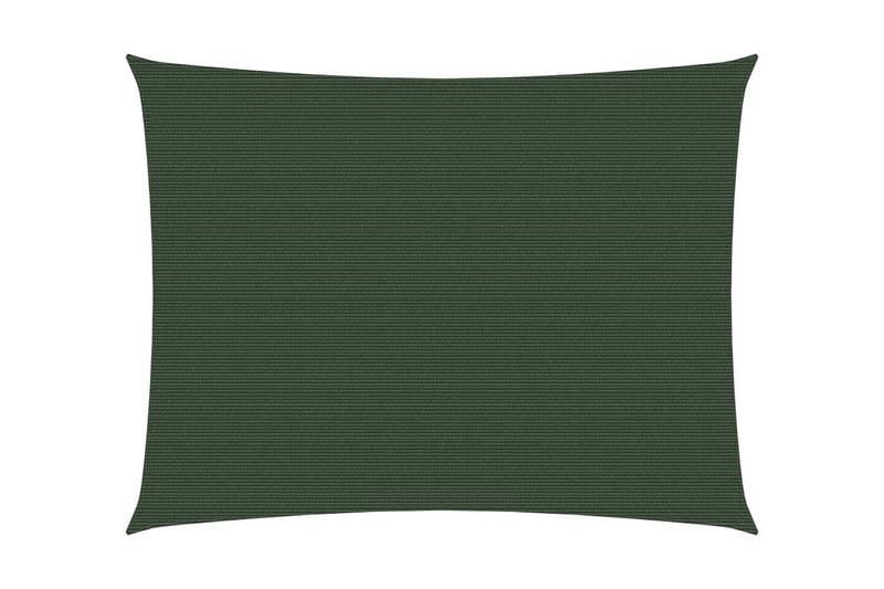 Solsegel 160 g/m² mörkgrön 2,5x3 m HDPE - Grön - Utemöbler - Solskydd - Solsegel