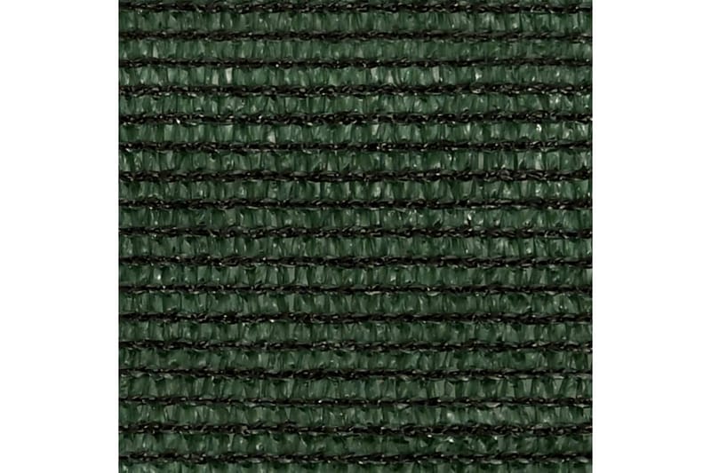 Solsegel 160 g/m² mörkgrön 3,6x3,6 m HDPE - Grön - Solsegel