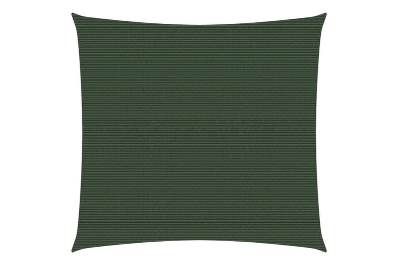 Solsegel 160 g/m² mörkgrön 4,5x4,5 m HDPE - Grön - Utemöbler - Solskydd - Solsegel