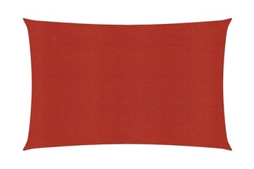 Solsegel 160 g/m² röd 2,5x5 m HDPE