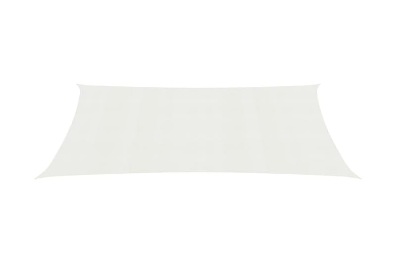 Solsegel 160 g/m² vit 2x3 m HDPE - Vit - Utemöbler - Solskydd - Solsegel