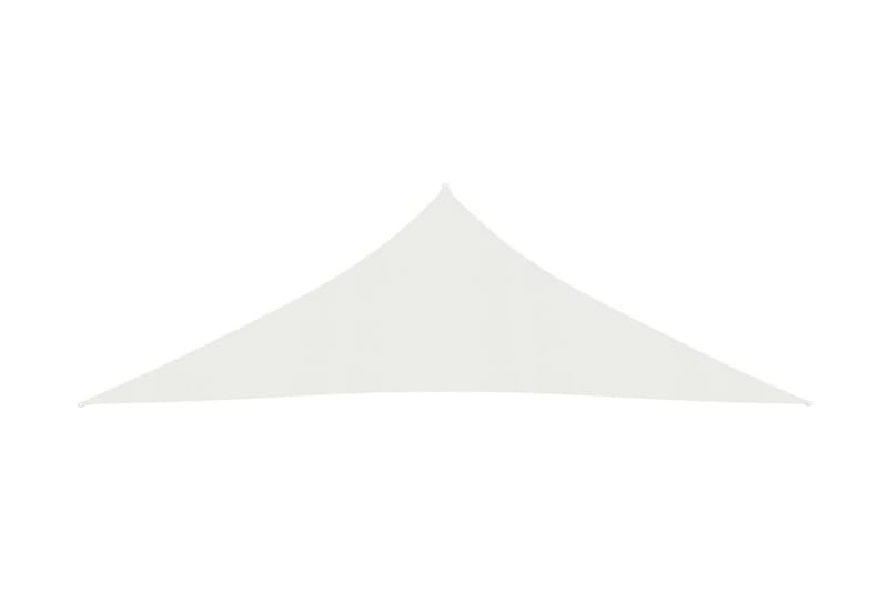 Solsegel 160 g/m² vit 4x4x5,8 m HDPE - Vit - Utemöbler - Solskydd - Solsegel