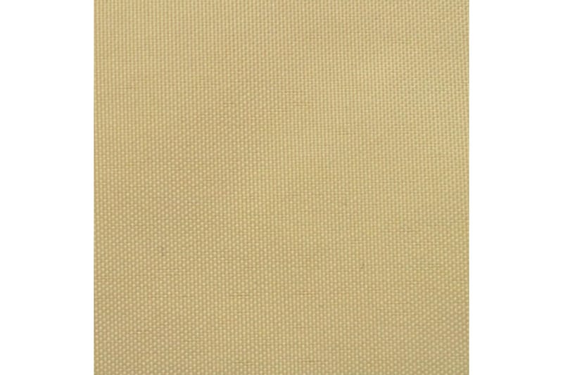 Solsegel oxfordtyg kvadratiskt 3,6x3,6 m beige - Beige - Utemöbler - Solskydd - Solsegel