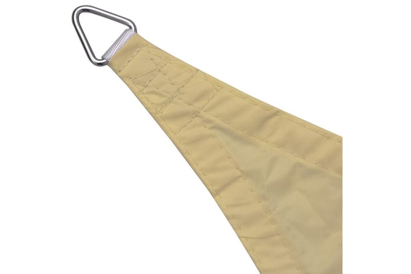 Solsegel oxfordtyg kvadratiskt 3,6x3,6 m beige - Beige - Utemöbler - Solskydd - Solsegel