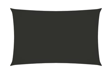 Solsegel oxfordtyg rektangulärt 3,5x5 m antracit