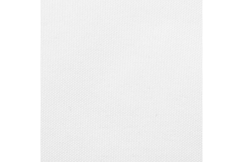 Solsegel oxfordtyg rektangulärt 5x8 m vit - Vit - Utemöbler - Solskydd - Solsegel