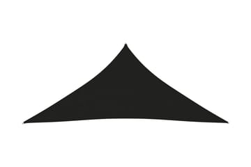 Solsegel oxfordtyg trekantigt 3,6x3,6x3,6 m svart