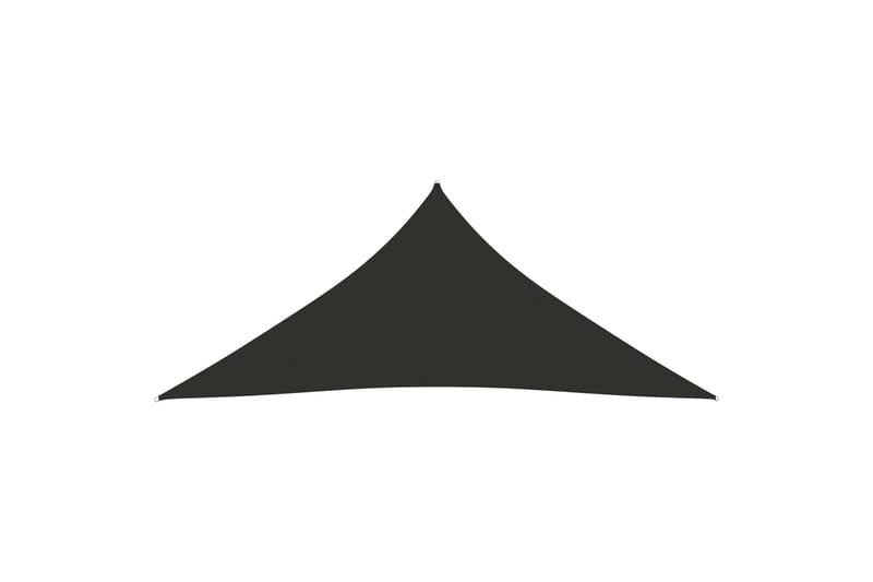 Solsegel Oxfordtyg trekantigt 4,5x4,5x4,5 m antracit - Antracit - Utemöbler - Solskydd - Solsegel