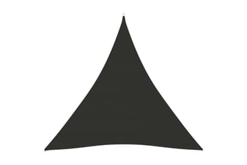 Solsegel Oxfordtyg trekantigt 4,5x4,5x4,5 m antracit
