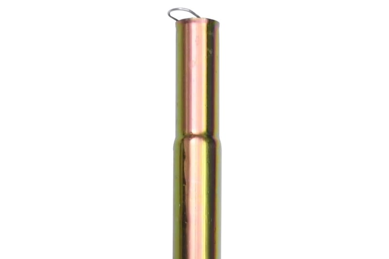 Stolpe till solsegel 250 cm galvaniserat stål - Guld - Utemöbler - Solskydd - Solsegel