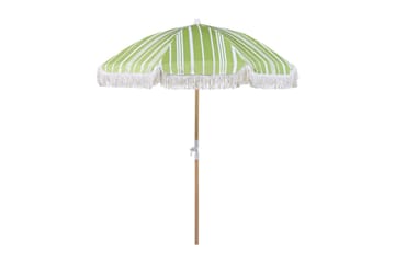 TEULON Parasoll 150 cm Vit/Ljusbrun