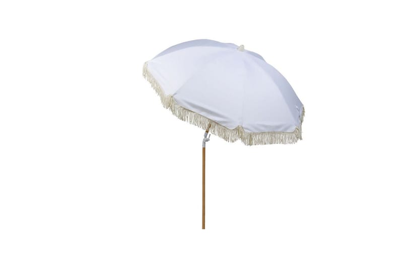 Teulon Parasoll 150 cm - Vit/Ljusbrun - Utemöbler - Solskydd - Parasoll