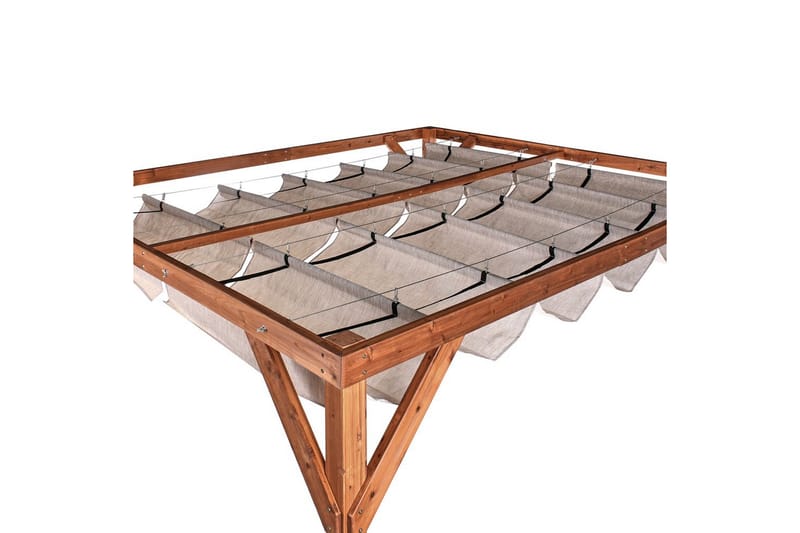 Trädgårdspergola Villarosa - Utemöbler - Solskydd - Pergola